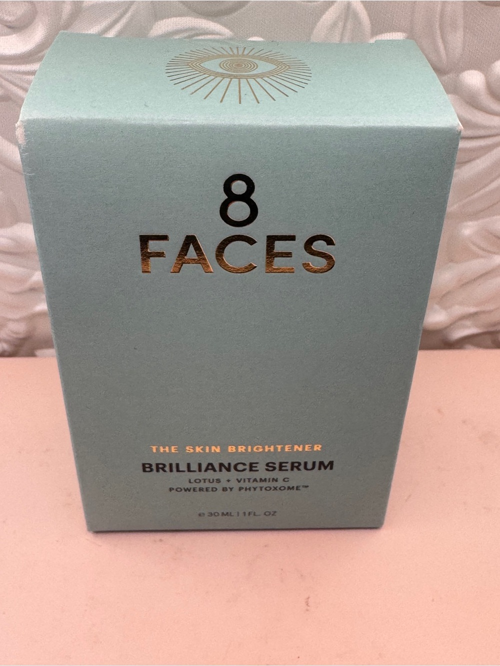 8 faces ‘the skin brightener’ brilliance serum w/ lotus + vit c & phytoxome
